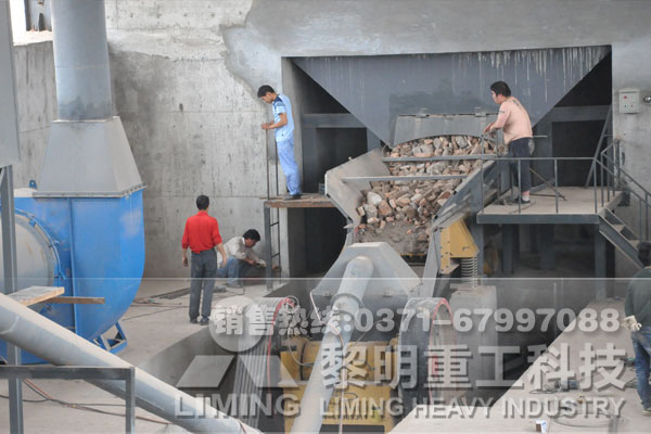 湖南邵陽碎石生產線現場3
