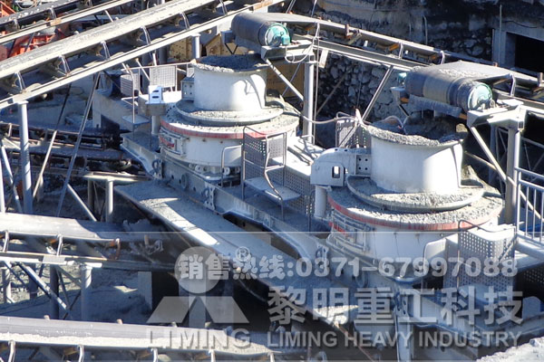 湖北制砂生產線現場3