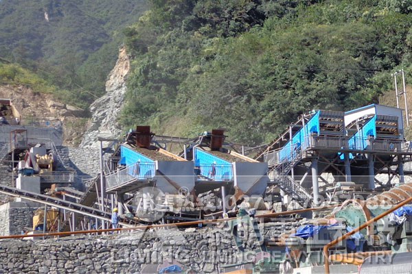 湖北制砂生產線現場4
