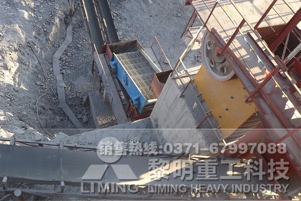 福建時產700-800噸破碎生產線工藝流程