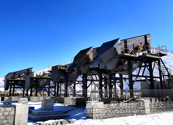 河卵石制砂生產線