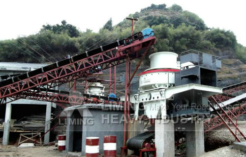 河卵石制砂機